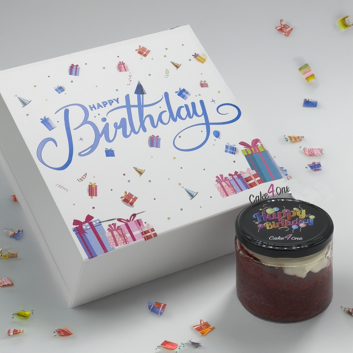 Happy Birthday Gift Set (Blue)