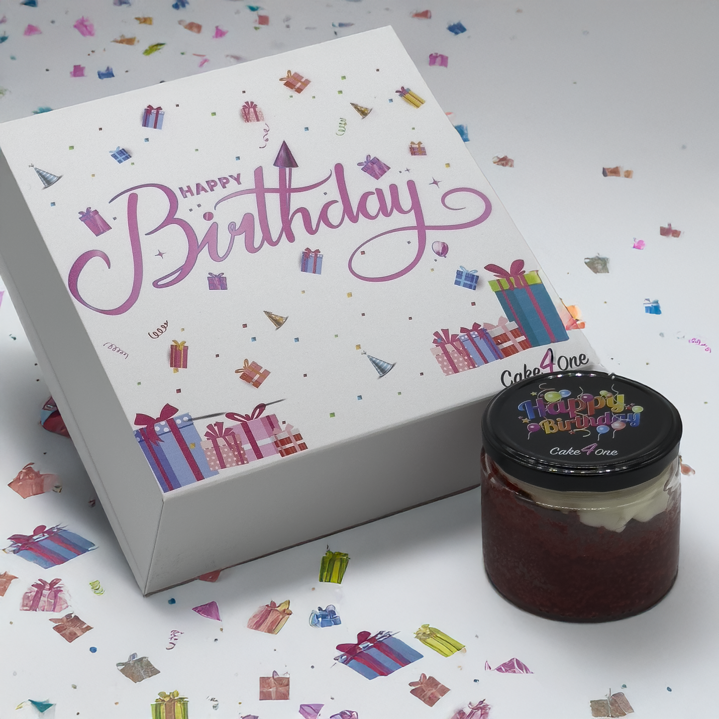 Happy Birthday Gift Set (Pink)