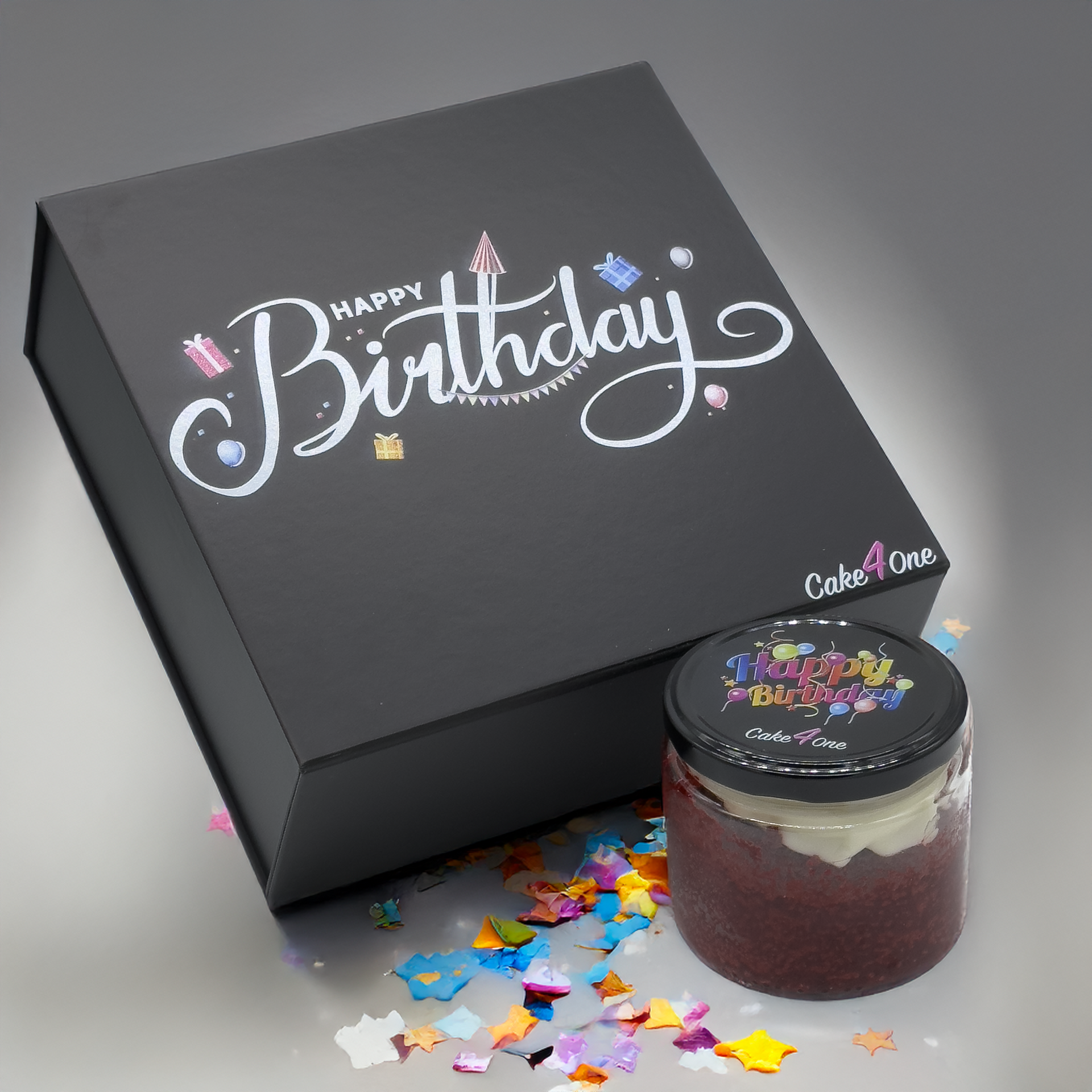Happy Birthday Gift Set (Black) – Cake4One