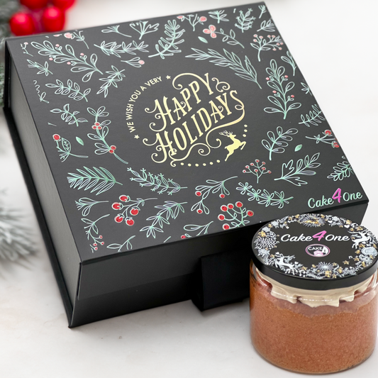 Happy Holiday Gift Set (Black, Green Wreath)